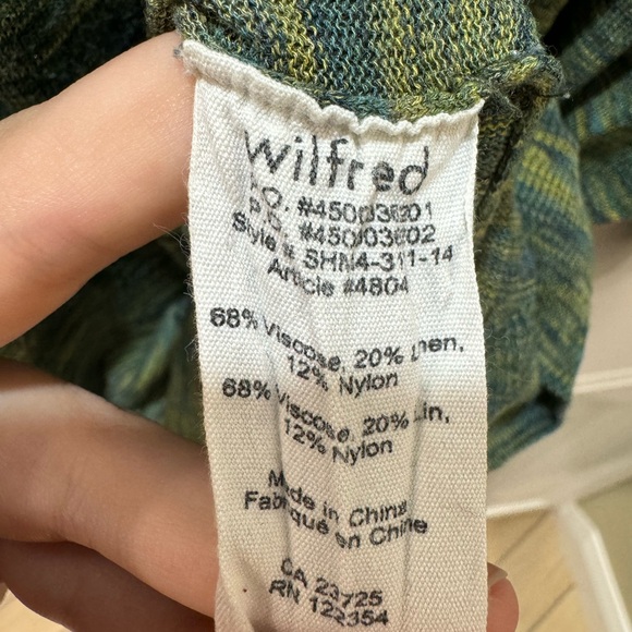 Wilfred Green Slouchy Top - M - Picture 4 of 4